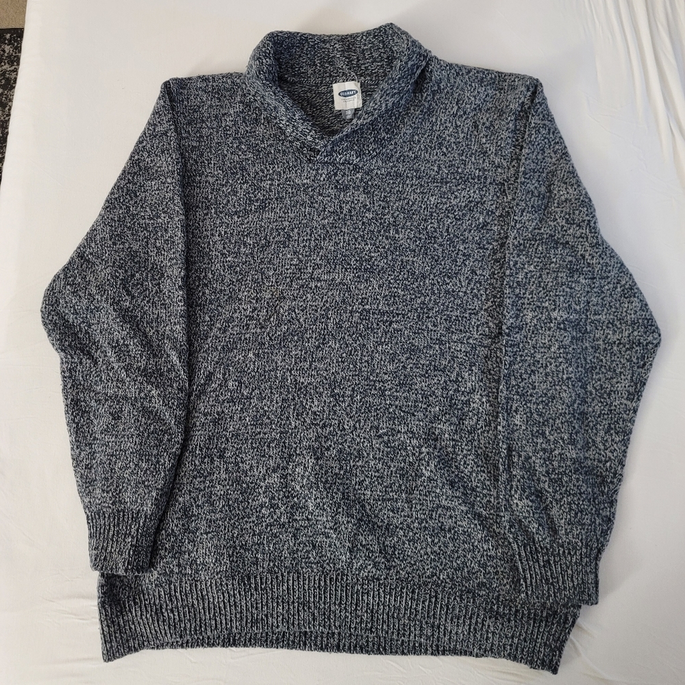 XXL Men's Sweater - Old Navy - Heathered Navy